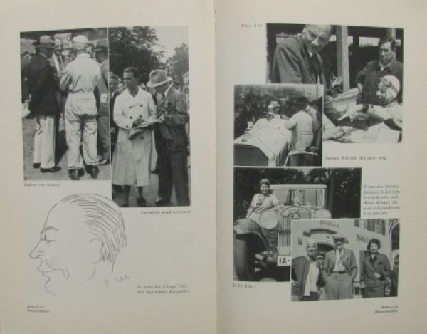 Burggaller "Das Autobuch" 1933 with autograph by Hans Stuck Motorracing-History (0329)